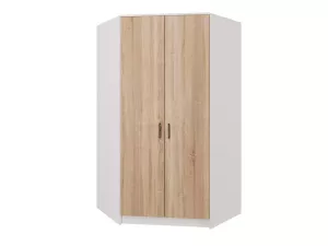Шкаф угловой Фреш-3 1100x2000 Белый/Дуб Сонома — фото 2