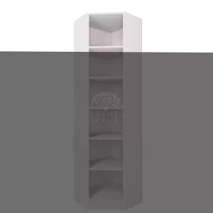 Надстройка угловая Бетти-550x350 Белый — фото 2