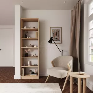 Стеллаж Бетти-600x2020 Дуб Сонома