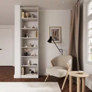 Стеллаж Бетти-600x2370 Белый